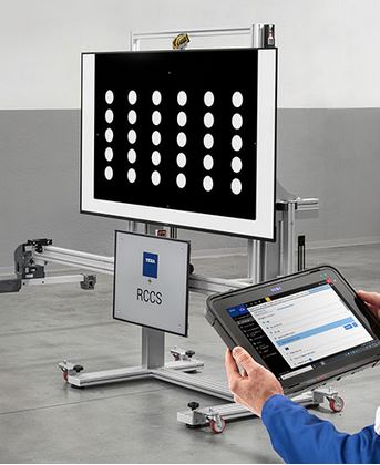 Texa Kamerakalibrierung RCCS 3 MIT MONITOR inkl. 4 Punkt Radklammer
